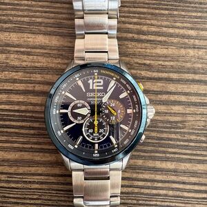 Seiko Jimmie Johnson Special Edition Solar Chronograph Watch